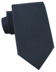 Elegancki Krawat Chattier - Granatowy, Drobna Faktura Tkaniny. Niebieskie krawaty i muchy męskie Chattier, bez wzorów, z tkaniny, eleganckie. Za 55.00 zł.