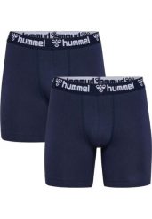 Bokserki Hummel (x2). Niebieskie bokserki męskie HUMMEL, bez wzorów, z bawełny. Za 60.90 zł.
