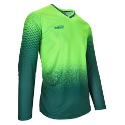 Bluza bramkarska Keeza Cage Junior. Zielone bluzy sportowe damskie KEEZA, l, bez wzorów, z materiału, bez ramiączek, bez kaptura. Za 87.00 zł.