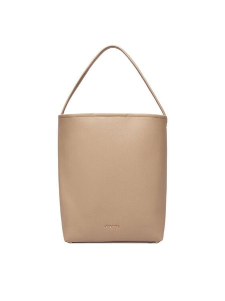 GINO ROSSI Torebka C-LDA8552 Beżowy. Brązowe torebki klasyczne damskie Gino Rossi, bez wzorów, z materiału, bez dodatków. Za 229.99 zł.