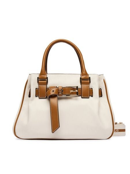 Liu Jo Torebka AA6032 E1120 Écru. Białe torebki klasyczne damskie Liu Jo, bez wzorów, ze skóry, bez dodatków. Za 679.99 zł.