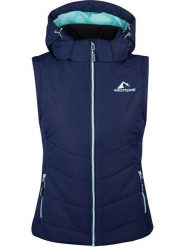 Westfjord Kamizelka funkcyjna "Krafla XT" w kolorze granatowo-miętowym rozmiar: XL. Niebieskie kamizelki damskie Westfjord, m. Za 154.95 zł.