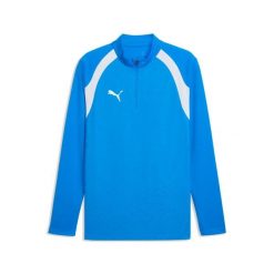 Bluza treningowa z zamkiem błyskawicznym 1/4 Puma Final26. Niebieskie bluzy bez kaptura męskie Puma, l, ze skóry. Za 194.82 zł.