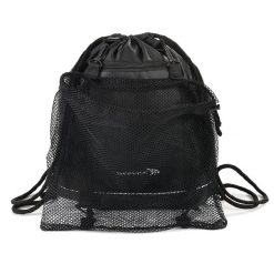 Plecak sportowy z siatką na piłkę Yakimasport. Brązowe plecaki damskie YAKIMASPORT, bez wzorów, z materiału, sportowe. Za 39.99 zł.