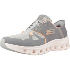 Buty SKECHERS GLIDE STEP PRO Szary. Szare obuwie trekkingowe damskie Skechers, na lato. Za 386.65 zł.