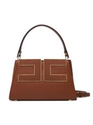 Elisabetta Franchi Torebka BS-07A-66E2-V360 Brązowy. Brązowe torebki klasyczne damskie Elisabetta Franchi, bez wzorów, ze skóry, bez dodatków. Za 1,539.00 zł.