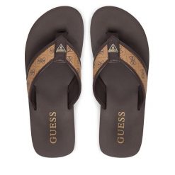 Japonki Guess. Brązowe klapki i japonki męskie Guess. Za 239.99 zł.