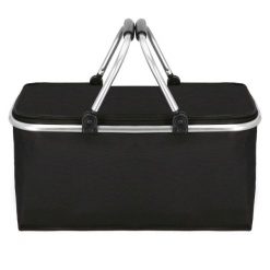 Kosz piknikowy, kempingowy Springos 30L torba termiczna na jedzenie. Torebki klasyczne damskie SPRINGOS, bez wzorów, bez dodatków. Za 25.99 zł.