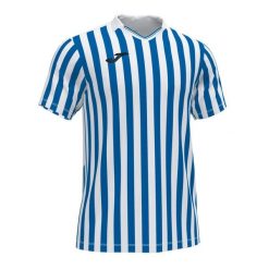 Koszulka do piłki nożnej męska Joma Copa II z krótkim rękawem. Białe t-shirty sportowe męskie Joma, m, bez ramiączek, do piłki nożnej. Za 132.00 zł.