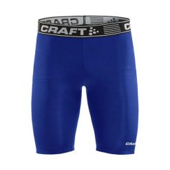 Spodenki kompresyjne Craft pro control. Niebieskie szorty sportowe męskie Craft, na fitness i siłownię. Za 163.15 zł.