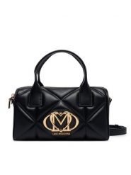 LOVE MOSCHINO Torebka JC4034PP1PLC0000 Czarny. Czarne torebki klasyczne damskie Love Moschino, bez wzorów, ze skóry, bez dodatków. Za 949.99 zł.