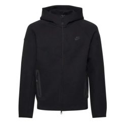 Bluza sportowa męska Nike FB7921010. Czarne bluzy sportowe męskie Nike, bez wzorów, sportowe, bez kołnierzyka, bez ramiączek. Za 693.00 zł.