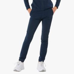 Spodnie Polarowe Junior Swedemount Geilo Fleece Pants II. Niebieskie spodnie dresowe damskie SWEDEMOUNT, na lato, bez wzorów, z polaru. Za 79.99 zł.