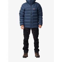Kurtka ocieplana męska Fjallraven Expedition Mid Winter Jacket. Niebieskie kurtki męskie Fjällräven, m, bez wzorów, sportowe, bez kaptura. Za 1,467.99 zł.