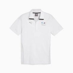 Koszulka polo męska Puma BMW MMS biała 62746202 r M (48). Białe koszulki polo męskie Puma, l, z bawełny, bez ramiączek. Za 184.01 zł.