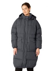 Ilse Jacobsen Płaszcz pikowany w kolorze antracytowym rozmiar: XL/XXL. Czarne płaszcze damskie Ilse Jacobsen, xl, bez wzorów. Za 341.79 zł.