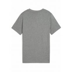 Młodzieżowa koszulka Essentials Colour z logo No.1 PUMA Medium Gray Heather. Szara bluzki damskie Puma, m, bez wzorów, z gumy, młodzieżowe, bez kołnierzyka, bez ramiączek. Za 190.00 zł.