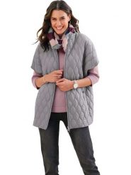 WITT WEIDEN Kamizelka pikowana w kolorze szarym rozmiar: 42. Szare kamizelki damskie WITT WEIDEN. Za 61.31 zł.