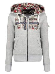 Geographical Norway Bluza "Fabeaute" w kolorze szarym rozmiar: M. Szare bluzy z kapturem damskie Geographical Norway, m. Za 136.13 zł.
