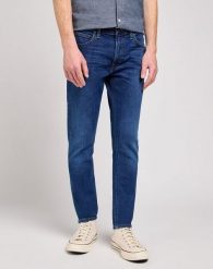 LEE MĘSKIE SPODNIE JEANSOWE LUKE SPRINGFIELD 112350156 L719016191. Spodnie materiałowe męskie Lee, bez wzorów, z jeansu. Za 219.99 zł.