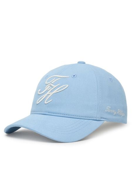 Tommy Hilfiger Czapka z daszkiem Logo Embroidery Baseball Cap AW0AW18338 Niebieski. Niebieskie czapki z daszkiem damskie Tommy Hilfiger, bez wzorów, z bawełny. Za 133.99 zł.