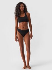 4F Bielizna stringi (2-pack) damskie - czarne XS. Czarna stringi damskie 4f, xs, bez wzorów, z bawełny. W wyprzedaży za 39.99 zł.