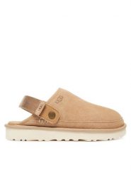 Ugg Klapki M Goldencoast Clog II 1166915 Beżowy. Brązowe klapki i japonki męskie Ugg, ze skóry. Za 559.99 zł.