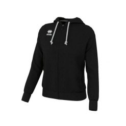 Bluza damska Errea wita. Czarne bluzy sportowe damskie ERREA, bez wzorów, z bawełny, bez ramiączek, bez kaptura. Za 331.50 zł.