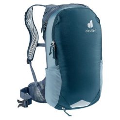 Plecak rowerowy Deuter Race Air 10 - atlantic/ink. Niebieskie plecaki męskie Deuter, bez wzorów, z materiału. Za 404.79 zł.