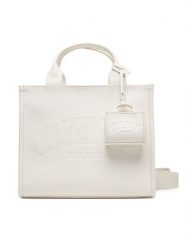 DKNY Torebka R53AAR57 Écru. Torebki klasyczne damskie DKNY, bez wzorów, ze skóry, bez dodatków. Za 699.99 zł.