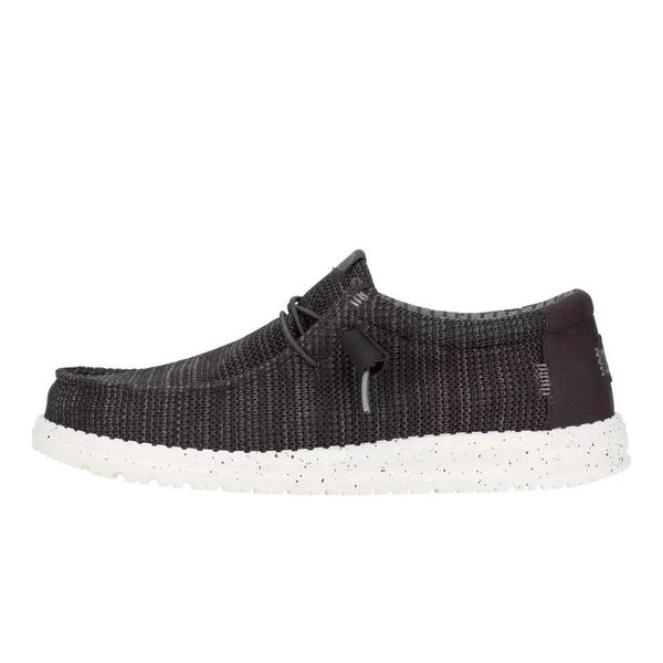 HeyDude Męskie Mokasyny Wally Stretch Sox. Białe mokasyny męskie Hey dude, z materiału. Za 259.00 zł.