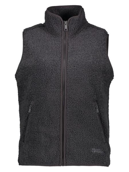 Jack Wolfskin Kamizelka polarowa "High Curl" w kolorze antracytowym rozmiar: M. Czarne kamizelki damskie Jack Wolfskin, m, z polaru. Za 184.02 zł.