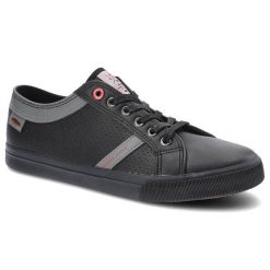 Czarne Trampki Cross Jeans Męskie Stylowe Obuwie. Czarne trampki i tenisówki męskie Cross Jeans, z aplikacjami, z jeansu, bez zapięcia. Za 139.00 zł.