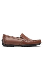 Geox Mokasyny U Moner V U1144V 00039 C6010 Brązowy. Brązowe mokasyny męskie Geox, ze skóry. Za 429.99 zł.