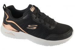 Buty sportowe Sneakersy damskie, Skech-Air Dynamight - The Halcyon. Czarne buty sportowe na co dzień damskie Skechers, bez wzorów, z materiału, trekkingowe. Za 279.99 zł.