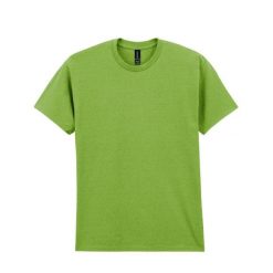 Ciężka Bawełniana Koszulka Unisex Dla Dorosłych. Zielone t-shirty damskie Gildan, xl, bez wzorów, z bawełny, bez kołnierzyka. Za 52.99 zł.