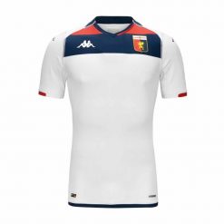 Koszulka Wyjazdowa Genoa Pro 2023/24. Białe t-shirty sportowe męskie Kappa, bez ramiączek, do piłki nożnej. W wyprzedaży za 316.60 zł.