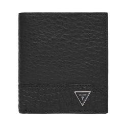 Portfel Guess. Czarne portfele męskie Guess, z aplikacjami. Za 259.99 zł.