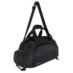 Torba fitness sportowa Wozinsky 40x20x25 cm. Czarne torby podróżne damskie Wozinsky, bez wzorów. Za 108.99 zł.