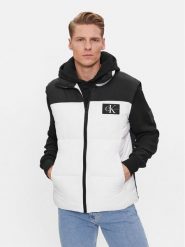 Calvin Klein Jeans Bezrękawnik J30J324665 Biały Regular Fit. Białe kamizelki męskie Calvin Klein Jeans, m, z jeansu. Za 839.99 zł.