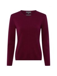 Franco Callegari Damski sweter z dzianiny z zawartością kaszmiru Kobiety lila marmurkowy, L. Swetry klasyczne damskie Franco Callegari, l, z bawełny, bez kołnierzyka. Za 249.95 zł.