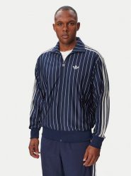 Adidas Bluza Firebrid Pinstripes Track Top KR7228 Granatowy Regular Fit. Niebieskie bluzy bez kaptura męskie Adidas, m, z syntetyku. Za 332.99 zł.