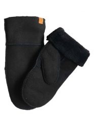 Kaiser Naturfellprodukte Wełniane rękawiczki w kolorze czarnym rozmiar: 7. Czarne rękawiczki damskie Kaiser Naturfellprodukte, bez wzorów, z materiału. Za 213.69 zł.