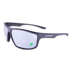 Polaryzacyjne okulary przeciwsłoneczne ENJI ECO. Czarne okulary przeciwsłoneczne męskie LACETO, z materiału. Za 96.00 zł.