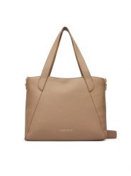 Valentino Torebka Thaoe Re VBSA5M02 Beżowy. Brązowe torebki klasyczne damskie Valentino, bez wzorów, ze skóry, bez dodatków. Za 749.99 zł.