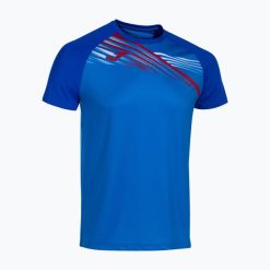 Koszulka do biegania męska Joma Elite X. Niebieskie t-shirty sportowe męskie Joma, m, bez ramiączek, do biegania. W wyprzedaży za 127.35 zł.
