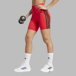 Spodenki fitness damskie ADIDAS. Spodenki sportowe damskie Adidas, bez wzorów, z materiału, sportowe. Za 179.99 zł.