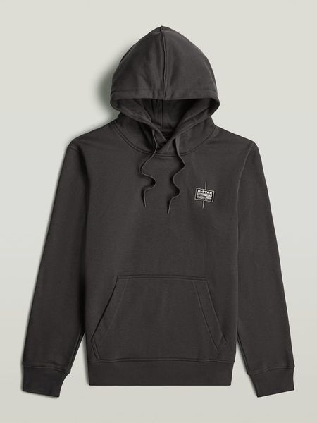 G-Star Bluza w kolorze antracytowym rozmiar: L. Czarne bluzy z kapturem męskie G-Star, l, z bawełny. Za 200.95 zł.