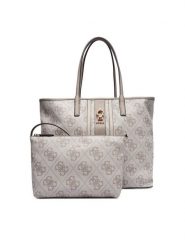 Guess Torebka Erenia HWSO78 38240 Beżowy. Brązowe torebki klasyczne damskie Guess, z aplikacjami, ze skóry, bez dodatków. Za 469.99 zł.