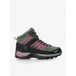 Buty turystyczne damskie CMP Rigel Mid WP. Czarne obuwie trekkingowe damskie CMP. W wyprzedaży za 399.99 zł.